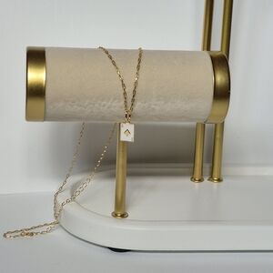 Elegant 925 14kt Plated Gold Necklace